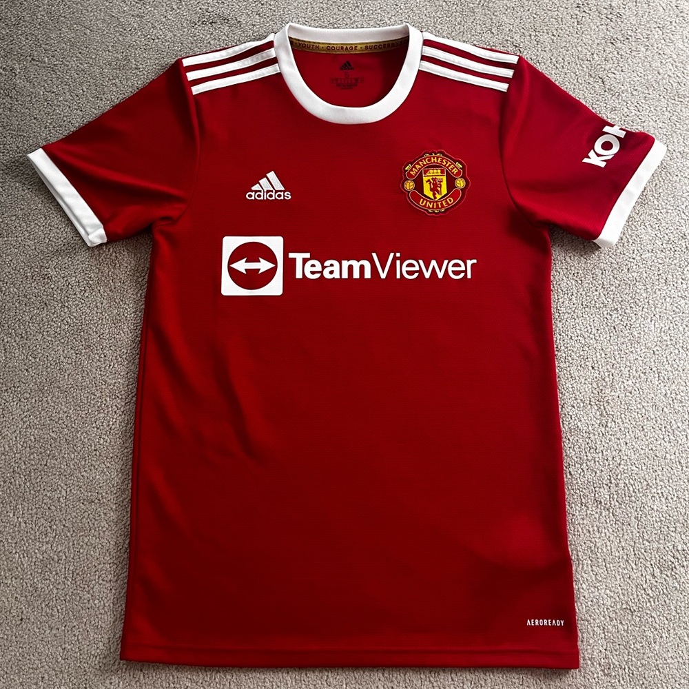 2021-2022 Ronaldo 7 Manchester United Home Jersey